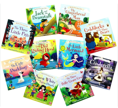 My Very First Storytime Collection (10 books set) Picture Flats Paperback Ages 2+ NEW - Children Store Co.