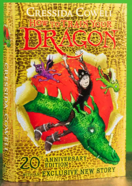 Kids Fiction How to Train Your Dragon 20th Anniversary Edition: Book 1 by Cressida Cowell science fiction fantasy action & adventure