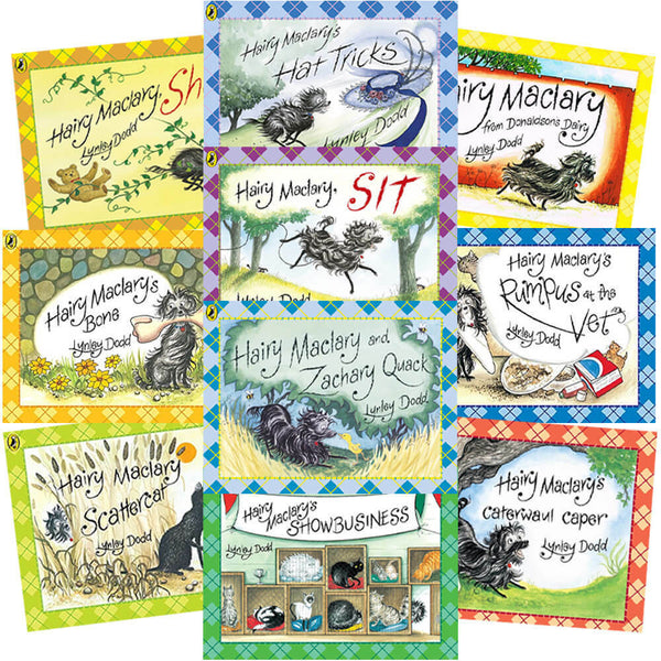 Hairy Maclary 10 Story books Collection Ages 5+ years by Lynley Dodd