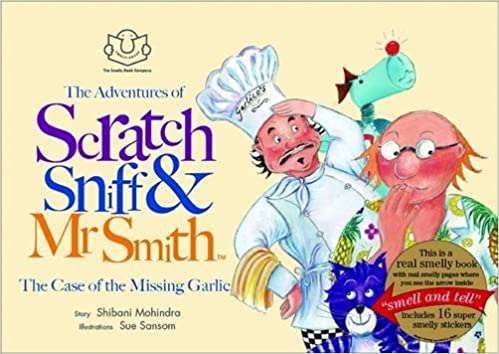 Kids/Children The adventures of Scratch Sniff & Mr Smith 3 books collection with Smelly Stickers New!!! - Children Store Co.