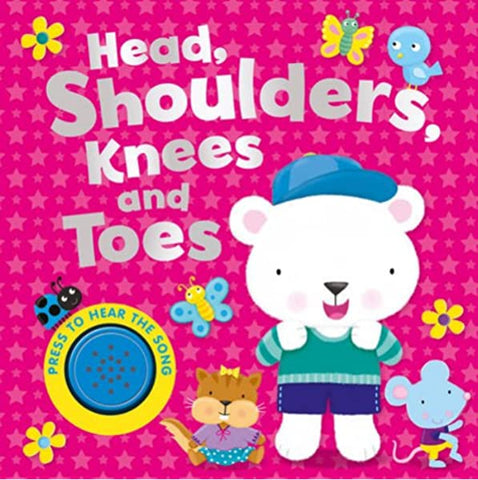 Baby/Kids Sound book Head, shoulders, knees & toes hardback V Good Condition!!! - Children Store Co.