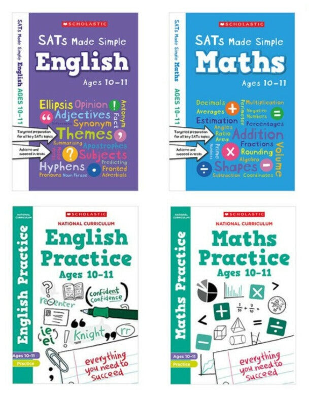 Scholastic Complete Revision & Practice package Ages 10-11 Year 6 - Children Store Co.