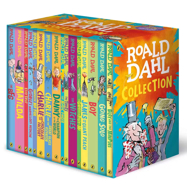 Kids/Children Roald Dahl Collection, 16 Books Box Set (7+ Years) PB