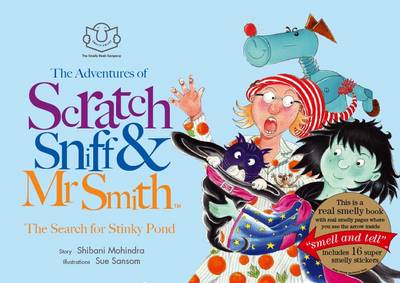 Kids/Children The adventures of Scratch Sniff & Mr Smith 3 books collection with Smelly Stickers New!!! - Children Store Co.
