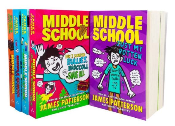 Children Middle School 7 Books Collection Set - Ages 9-14 - Paperback - James Patterson - Children Store Co.