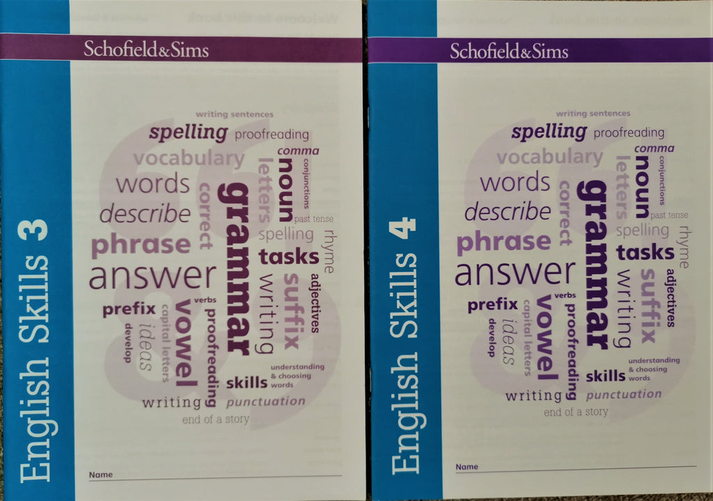 English Skills 3 & 4 by Schofield & Sims (Pack of 2) - Children Store Co.