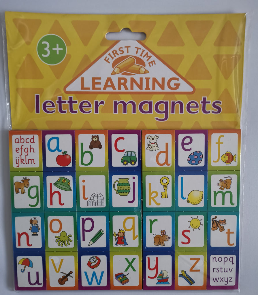 Pre School/Reception First Time Learning Letter Magnets Ages 3+ Fridge/ Magnetic White board Magnets New - Children Store Co.