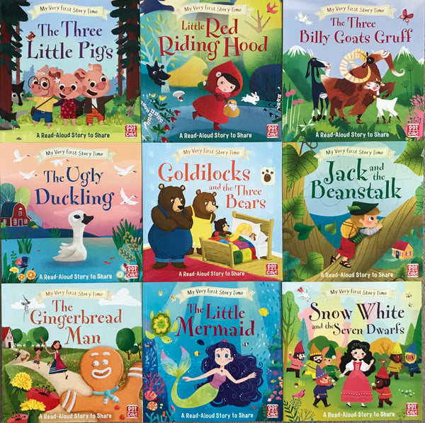 My Very First Storytime Collection (10 books set) Picture Flats Paperback Ages 2+ NEW - Children Store Co.