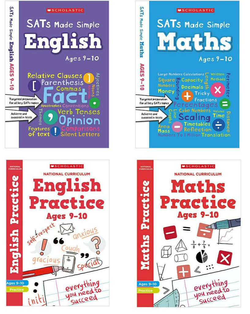 Scholastic Complete Revision & Practice package Ages 9-10 Year 5 - Children Store Co.