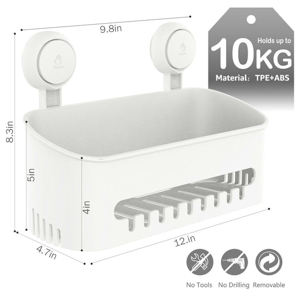 Shower Caddy Suction Shower Shelves For Kitchen, Bedroom & Bathroom Organiser - Children Store Co.