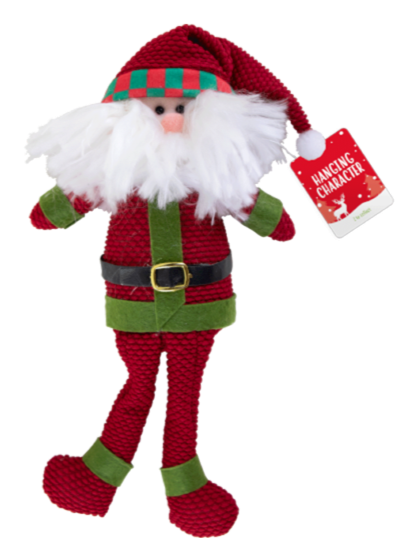 Hanging Santa Christmas Character Decoration - Children Store Co.