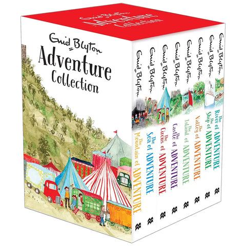 The Adventure Series 8 Books Collection - Ages 9-14 - Paperback - Enid Blyton