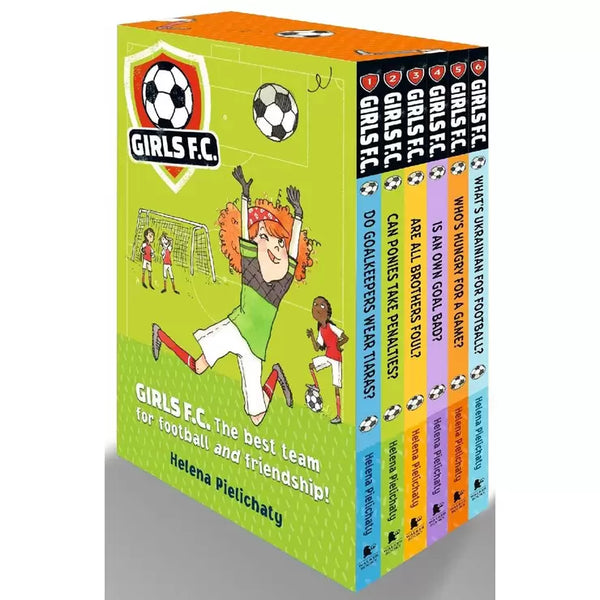 Children Girls F.C 6 Books Box set by Helena Pielichaty paperback Ages 7+