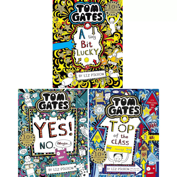 Tom Gates 3 Book Boxset