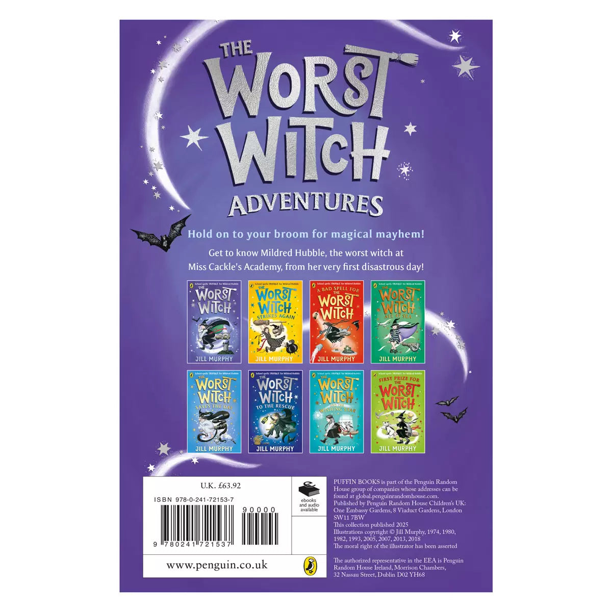 The Worst Witch by Jill Murphy x8 Book Collection | Children Store Co.