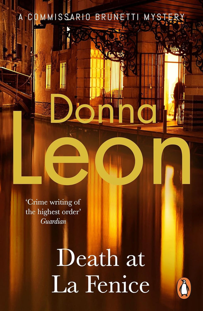 Adult Fiction Death at La Fenice A commissario Brunetti Mystery crime murder thriller 9781529158304 amazons choice most gifted - Children Store Co.
