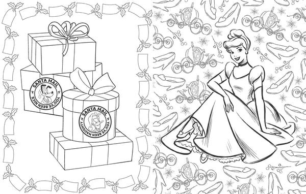 Disney The Christmas Collection Colouring Book paperback