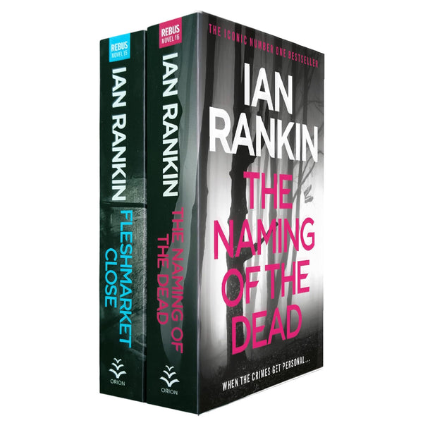 Rebus Edinburgh Divided Collection by Ian Rankin: Fleshmarket Close & The Naming of the Dead - Two Cases of Social Division, Murder, and Global Politics (2-Book Set) - Children Store Co.