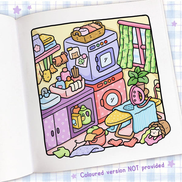 Children & Adults Cozy Corner: A Calm and Comforting Colouring Book for All Ages | Relaxing Designs for Stress Relief, Mindfulness & Creativity