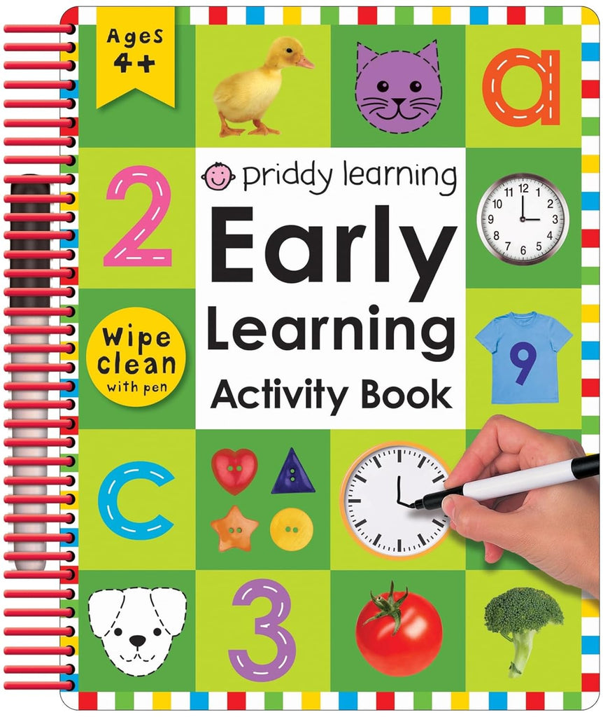 Priddy Learning Early Learning activity book Ages 4+ - Children Store Co.