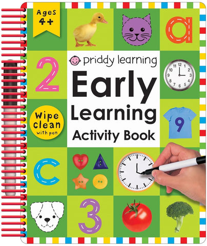 Priddy Learning Early Learning activity book Ages 4+ - Children Store Co.