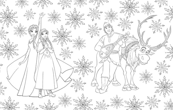 Disney The Christmas Collection Colouring Book paperback