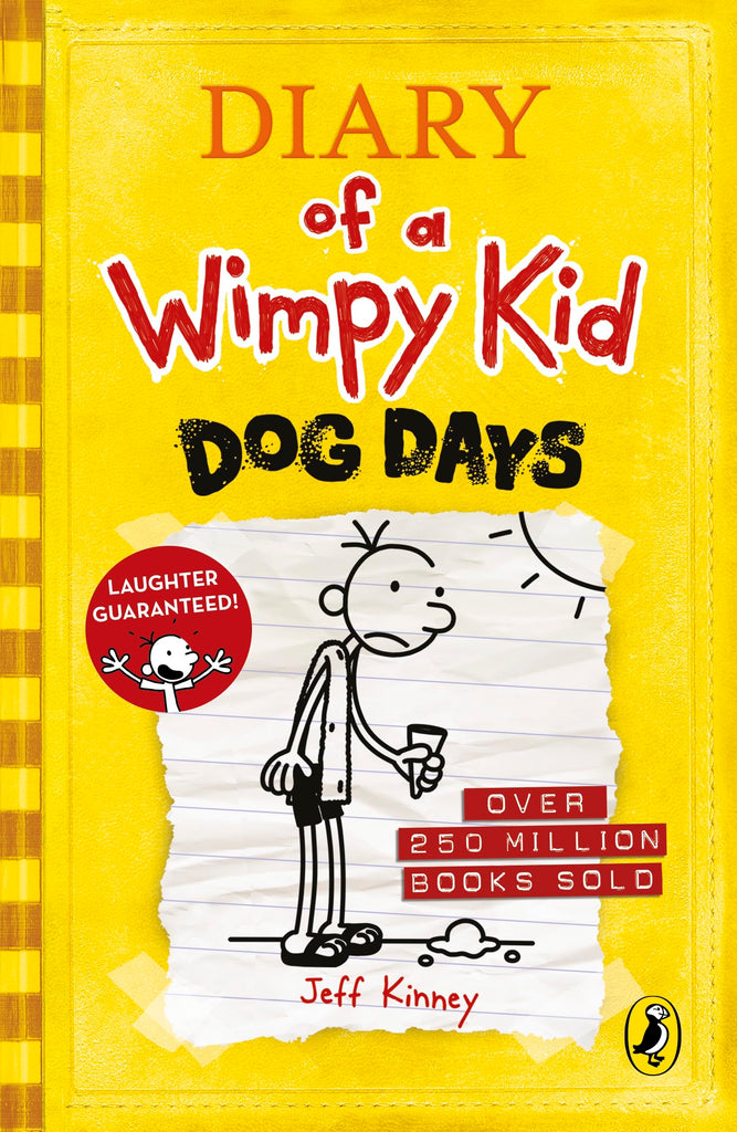 Diary of a Wimpy Kid: Dog Days (Book 4): A sun-soaked summer of indoor antics and family chaos from the #1 international bestselling Diary of a Wimpy Kid series - Children Store Co.