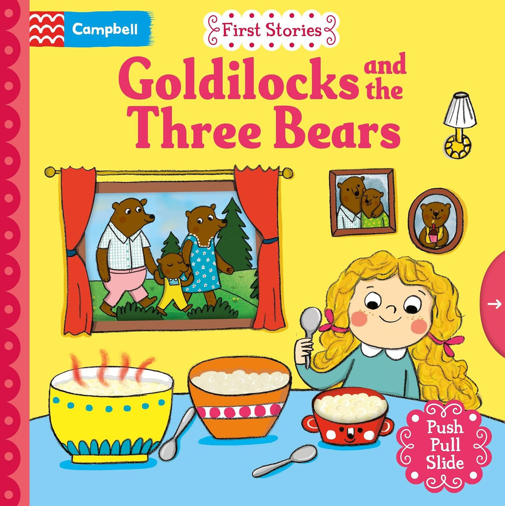 First Stories Goldilock and the three bears by Campbell book Hardback - Children Store Co.