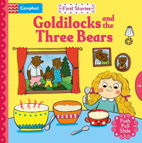 First Stories Goldilock and the three bears by Campbell book Hardback - Children Store Co.