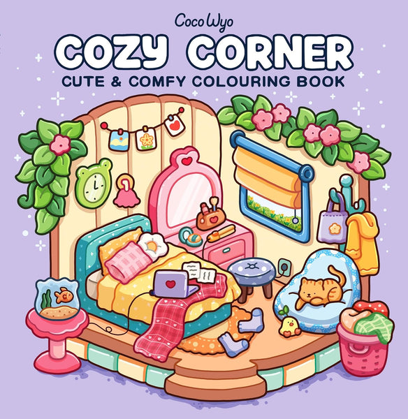 Children & Adults Cozy Corner: A Calm and Comforting Colouring Book for All Ages | Relaxing Designs for Stress Relief, Mindfulness & Creativity