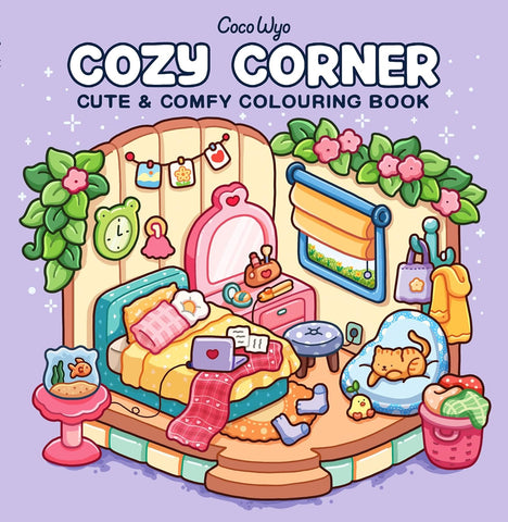 Children & Adults Cozy Corner: A Calm and Comforting Colouring Book for All Ages | Relaxing Designs for Stress Relief, Mindfulness & Creativity