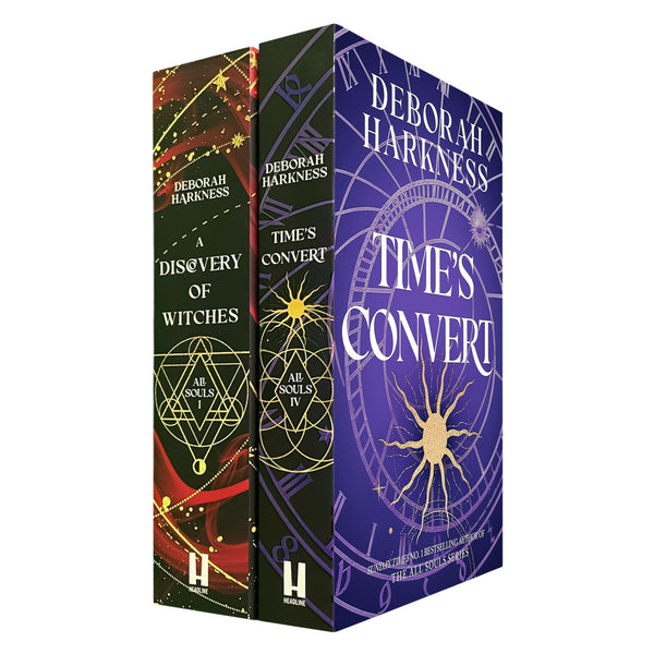 All Souls Heritage Collection by Deborah Harkness - A Discovery of Witches & Time's Convert - Two Novels of Mystery, Science & Eternal Life in the Acclaimed Series (2-Book Set) - Children Store Co.