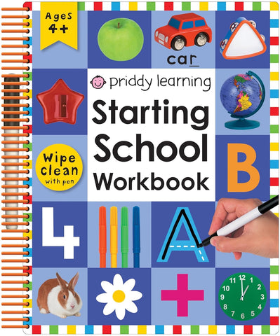 Priddy Learning Starting School activity book Ages 4+ - Children Store Co.