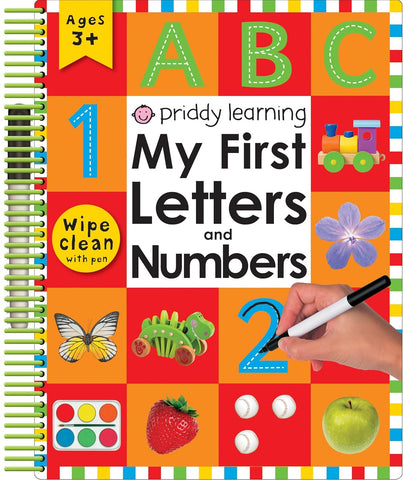 Priddy Learning My First Letters & Numbers activity book Ages 3+ - Children Store Co.