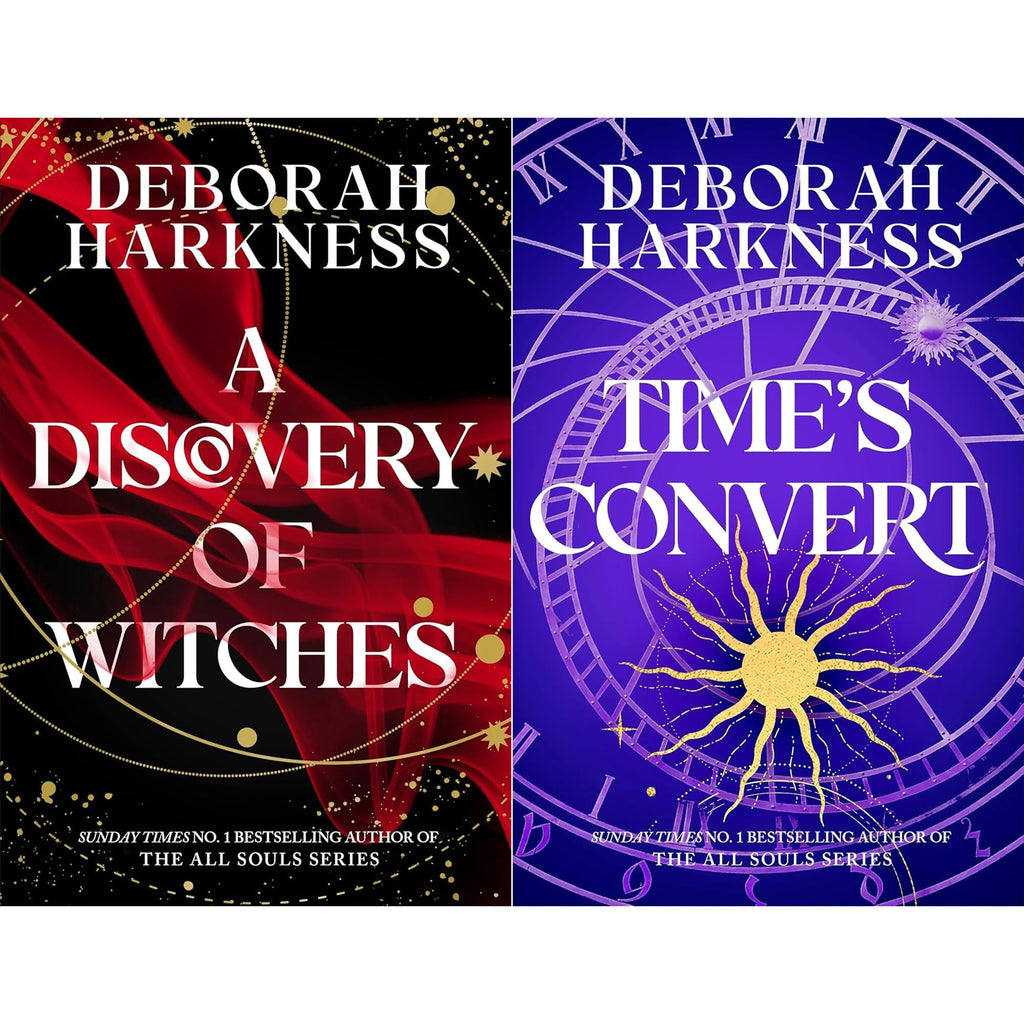 All Souls Heritage Collection by Deborah Harkness - A Discovery of Witches & Time's Convert - Two Novels of Mystery, Science & Eternal Life in the Acclaimed Series (2-Book Set) - Children Store Co.