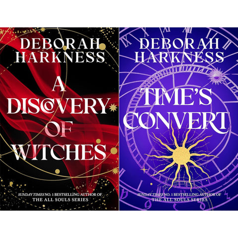 All Souls Heritage Collection by Deborah Harkness - A Discovery of Witches & Time's Convert - Two Novels of Mystery, Science & Eternal Life in the Acclaimed Series (2-Book Set) - Children Store Co.