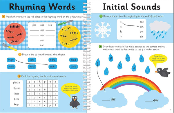 Priddy Learning Reading & Rhyme activity book Ages 5+ - Children Store Co.