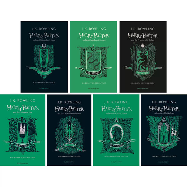 Harry Potter Gryffindor, Hufflepuff, Ravenclaw & Slytherin House Edition Box Set, J K Rowling (+9 Years)