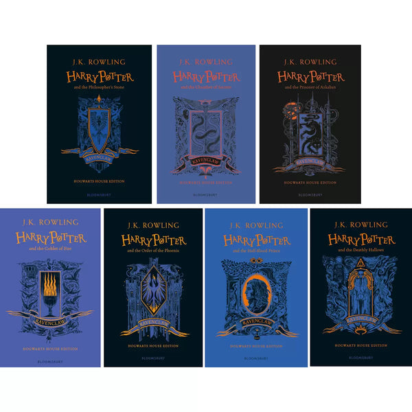 Harry Potter Gryffindor, Hufflepuff, Ravenclaw & Slytherin House Edition Box Set, J K Rowling (+9 Years)