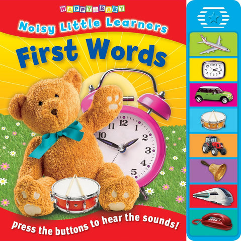 Baby's / Kids My First Words 8 button Sound book Hardback