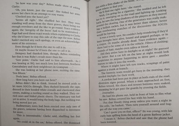 Standing in another man's grave Rebus Novel 18 by Ian Rankin An Inspector Rebus Crime Thriller (Edinburgh Mystery Series) 9781409109402 paperback - Children Store Co.