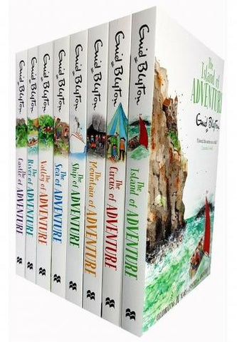 The Adventure Series 8 Books Collection - Ages 9-14 - Paperback - Enid Blyton