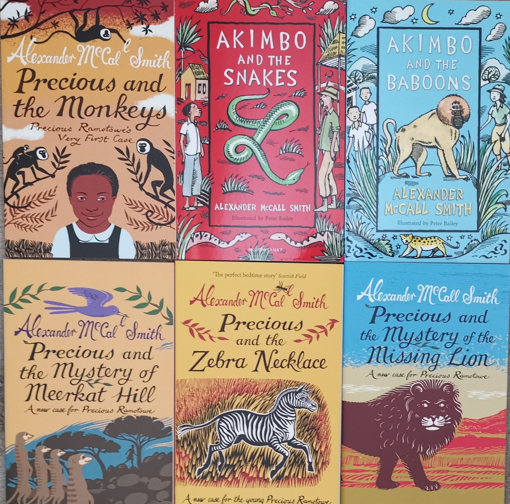 Alexander McCall Smith 7 Animals books set Paperback Ages 7 New