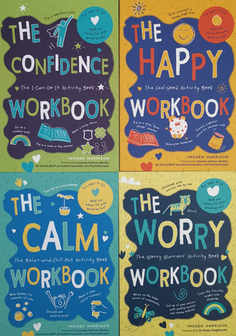 Kids/Children Emotions & Behaviour 4 Activity Workbooks set bundle New