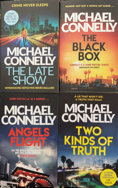 Adult Fiction books by Michael Connelly The Black box The Late Show Two Kinds of Truth Angels Flight