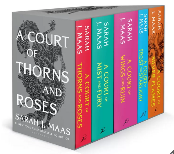 Adult Fiction A Court of Thorns and Roses Box Set Collection by Sarah J. Maas paperback