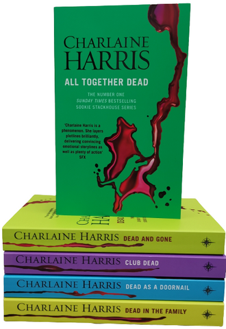 Adult Fiction Charlaine Harris 5 books collection PB Dead as a doornail Club Dead Dead in the family
