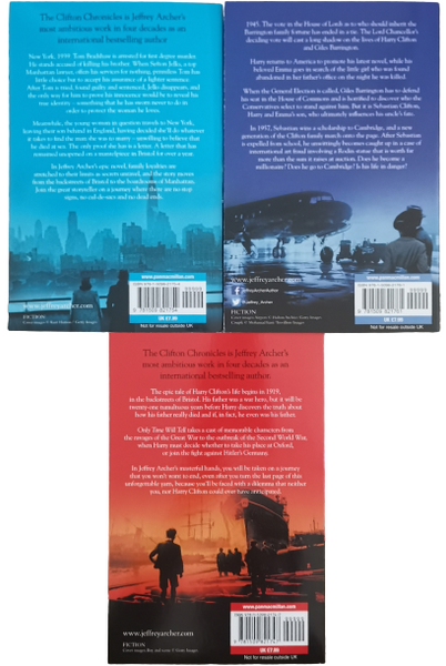 Jeffrey Archer Clifton Chronicles Series 3 Books Collection Set | Jeffrey Archer