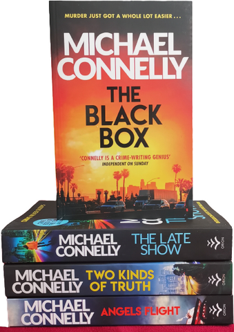 Adult Fiction books by Michael Connelly The Black box The Late Show Two Kinds of Truth Angels Flight