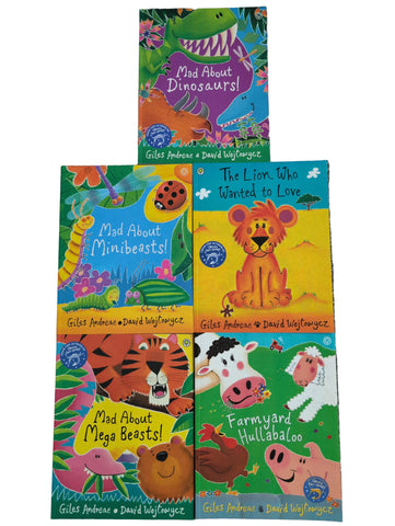Kids/Children Rumble in the Jungle and Other Stories - 5 Books Collection Paperback New!!! - Children Store Co.